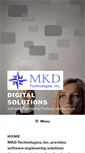Mobile Screenshot of mkdtechnologies.com